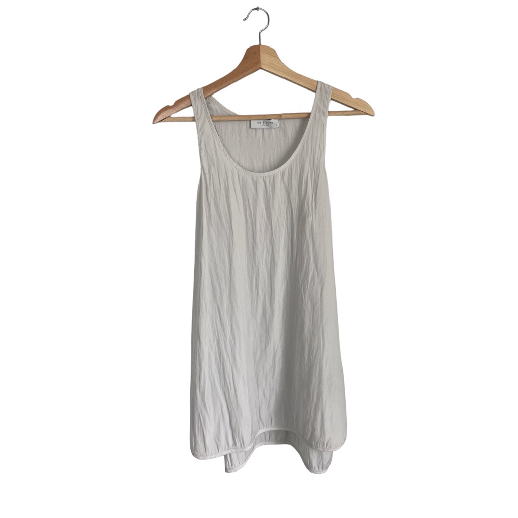 Lola & Sophie New York Tunic Tank Top Light Grey Size Small